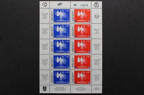 Venezuela, MiNr. 2373-2374, Kleinbogen, postfrisch