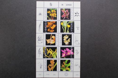 Venezuela, MiNr. 2885-2894, Kleinbogen, postfrisch