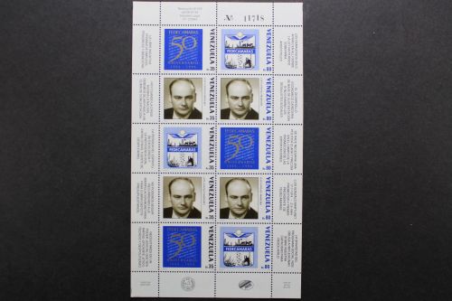 Venezuela, MiNr. 2841-2846, Kleinbogen, postfrisch