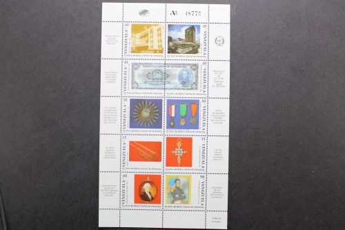 Venezuela, MiNr. 2637-2646, Kleinbogen, postfrisch