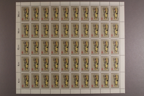 Berlin, MiNr. 451, 50er Bogen, Formnummer 2, postfrisch