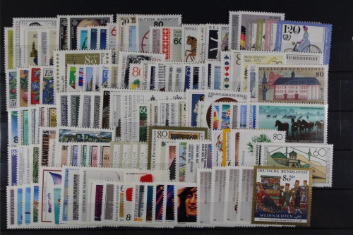 Deutschland, MiNr. 1234-1443 - Jahrgänge 1985-1989, Kollektion, postfrisch