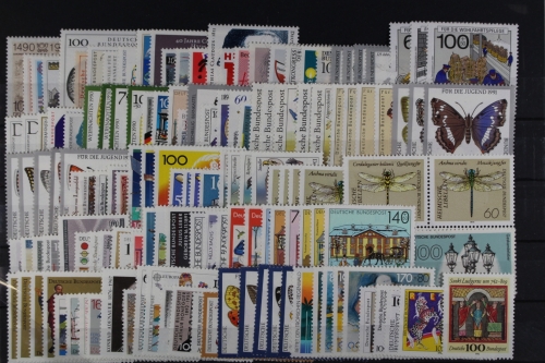 Deutschland, MiNr. 1444-1771 - Jahrgänge 1990-1994, Kollektion, postfrisch