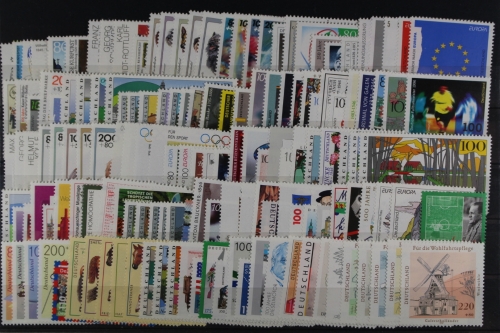 Deutschland, MiNr. 1772-2086 - Jahrgänge 1995-1999, Kollektion, postfrisch