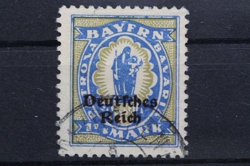 Deutsches Reich, MiNr. 130 PLF III, gestempelt, BPP Signatur