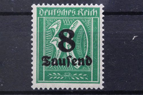 Deutsches Reich, MiNr. 278 PLF IV, postfrisch, geprüft Infla