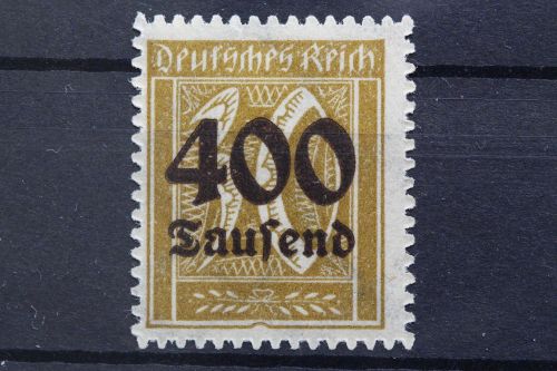 Deutsches Reich, MiNr. 299 PLF III, postfrisch, geprüft Infla
