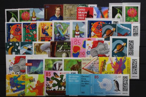 Deutschland (BRD), MiNr. 3655-3731, Jahrgang 2022, postfrisch