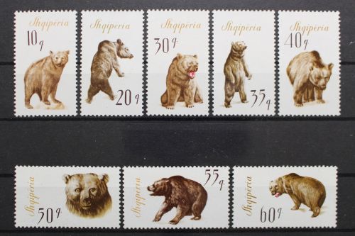 Albanien, MiNr. 1010-1017, postfrisch