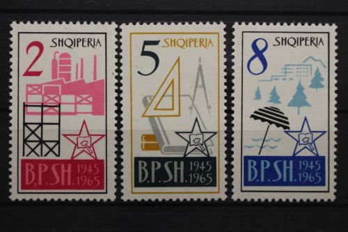 Albanien, MiNr. 918-920, postfrisch