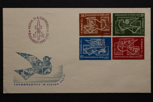Rumänien, MiNr. 2086-2089, FDC
