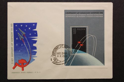 Polen, MiNr. Block 28, FDC