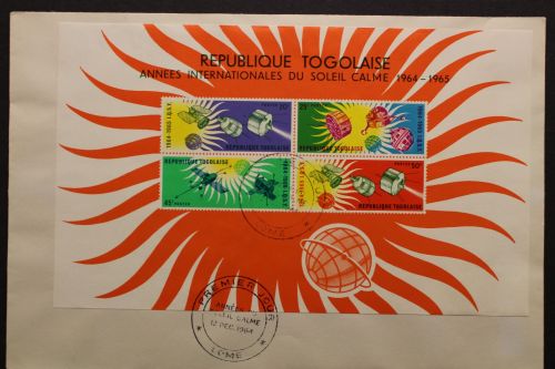 Togo, MiNr. Block 17, FDC
