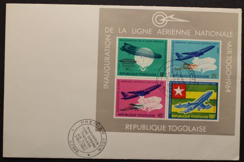 Togo, MiNr. Block 16, FDC