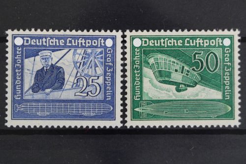 Deutsches Reich, MiNr. 669-670, Falz