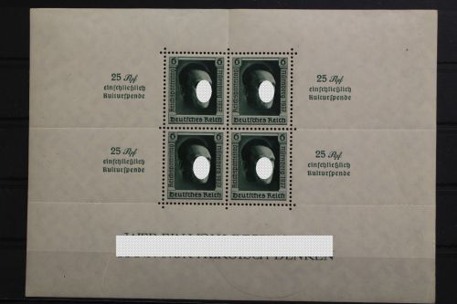 Deutsches Reich, MiNr. Block 11, ungebraucht