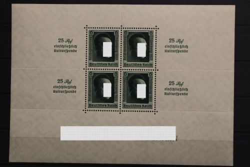 Deutsches Reich, MiNr. Block 11, Falz