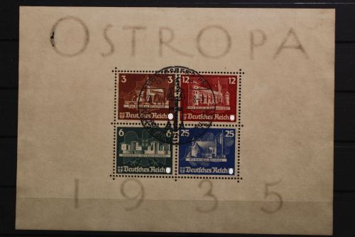 Deutsches Reich, MiNr. Block 3, ESST Königsberg, gestempelt
