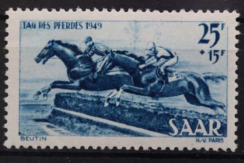 Saarland, MiNr. 266 PLF I, ungebraucht