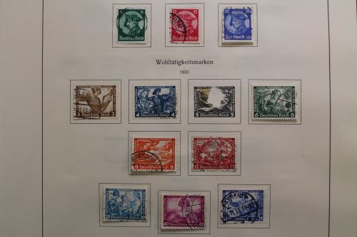 Deutsches Reich 1933-1945, gestempelte Sammlung