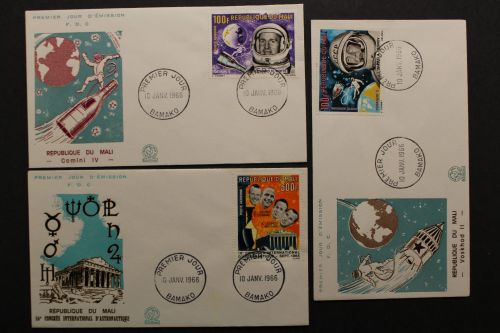 Mali, MiNr. 117-119, FDC