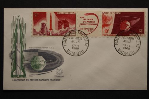 Wallis u. Futuna, MiNr. 209-210 Zusammendruck, FDC