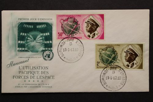 Burundi, MiNr. 51.52, FDC