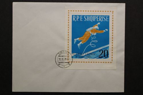 Albanien, MiNr. Block 29, FDC