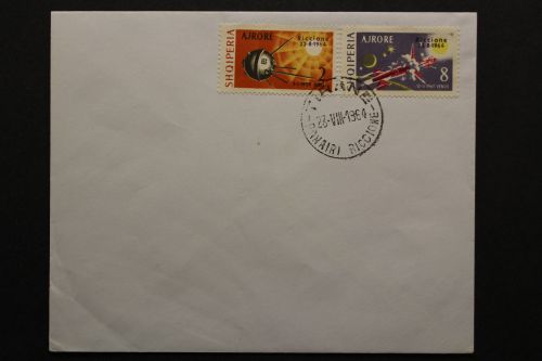 Albanien, MiNr. 857-858, FDC