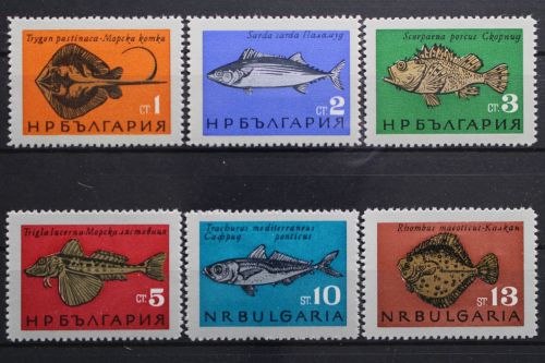 Bulgarien, MiNr. 1542-1547, postfrisch