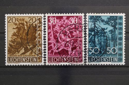 Liechtenstein, MiNr. 399-401, gestempelt