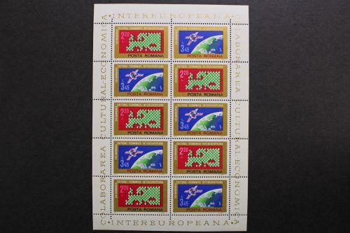 Rumänien, MiNr. 3189-3190 Kleinbogen, postfrisch