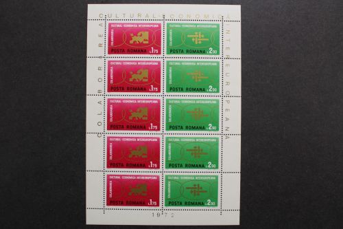 Rumänien, MiNr. 3120-3121 Kleinbogen, postfrisch