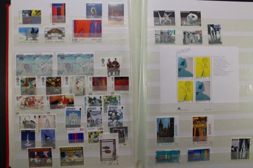 Europa-Union (CEPT), meist postfrische Partie im Einsteckalbum