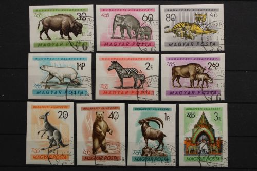 Ungarn, MiNr. 1727-1736 B, gestempelt