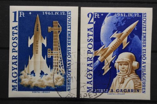 Ungarn, MiNr. 1753-1754 B, gestempelt