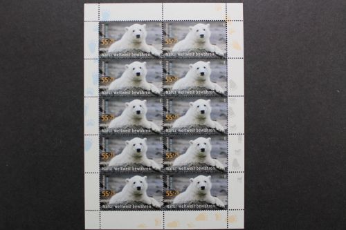 Deutschland (BRD), MiNr. 2656, Kleinbogen Eisbär Knut, postfrisch