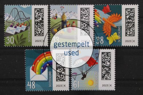 Deutschland (BRD), MiNr. 3732-3736, gestempelt