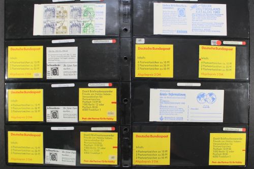 Deutschland (BRD) Markenheftchen-Spezialsammlung, meist MH 22
