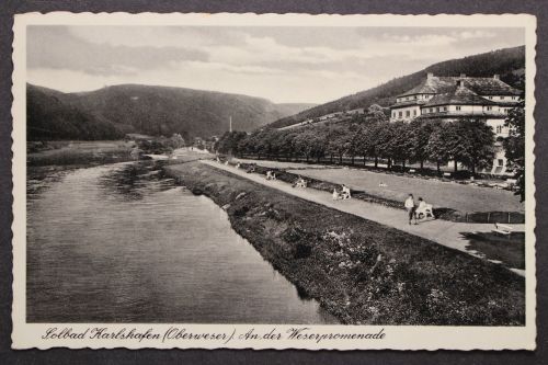 Bad Karlshafen, Oberweser, Weserpromenade