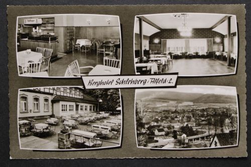 Alfeld, Leine, Berghotel Schlehberg, Außen- und Innenansichten