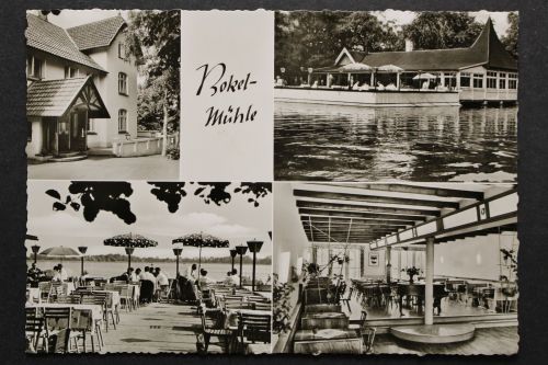 Bokel, Bokel-Mühle, Restaurant am See, Freisitz, Innenansicht