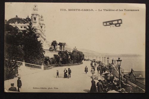 Monte-Carlo, Le Theatre et les Terrasses, Flugzeug