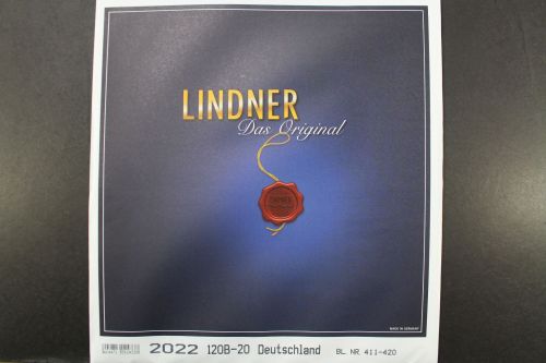 Lindner T-System, Deutschland Vordruckblätter 2022