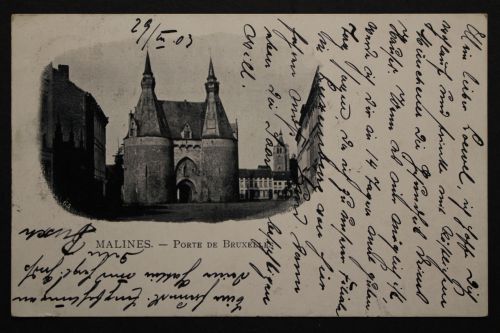 Malines, Belgien, Porte de Bruxelles