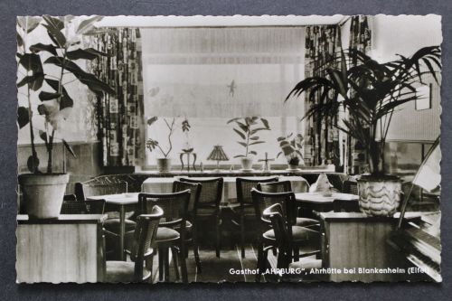 Ahrhütte OT v. Blankenheim, Eifel, Gasthof "Ahrburg", Innenansicht