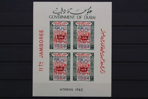 Dubai, MiNr. Block 18, postfrisch