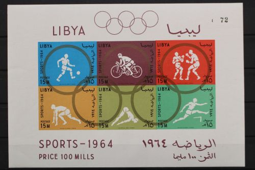 Libyen, MiNr. Block 8 B, postfrisch