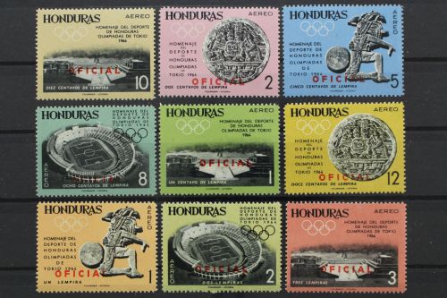 Honduras Dienst, MiNr. 230-238, postfrisch