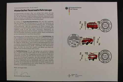 Deutschland (BRD), MiNr. 3557-3559 Ministerkarte, ESST